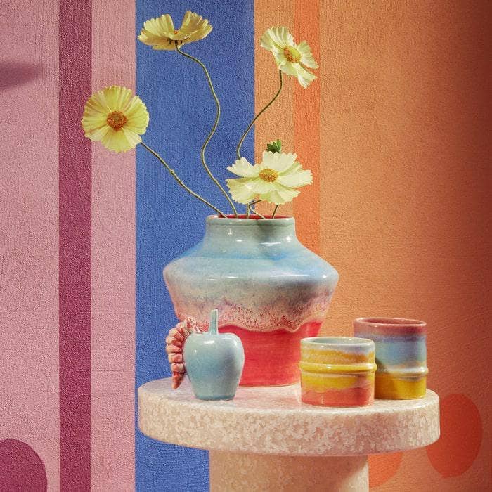 Danish Design Collective - Wholesale Drinking Glass/Cup - Kähler - Poppery - Sculptural Colorful Ceramic Mug5