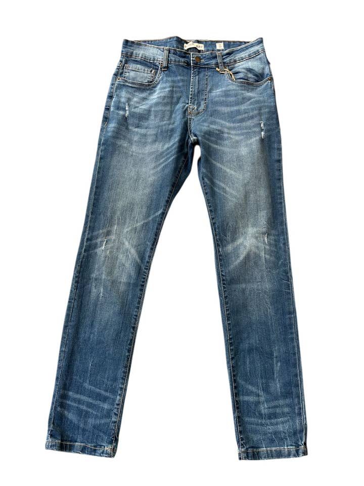 2400 Jeans Slim Ajustados por atacado de Hawk's Bay