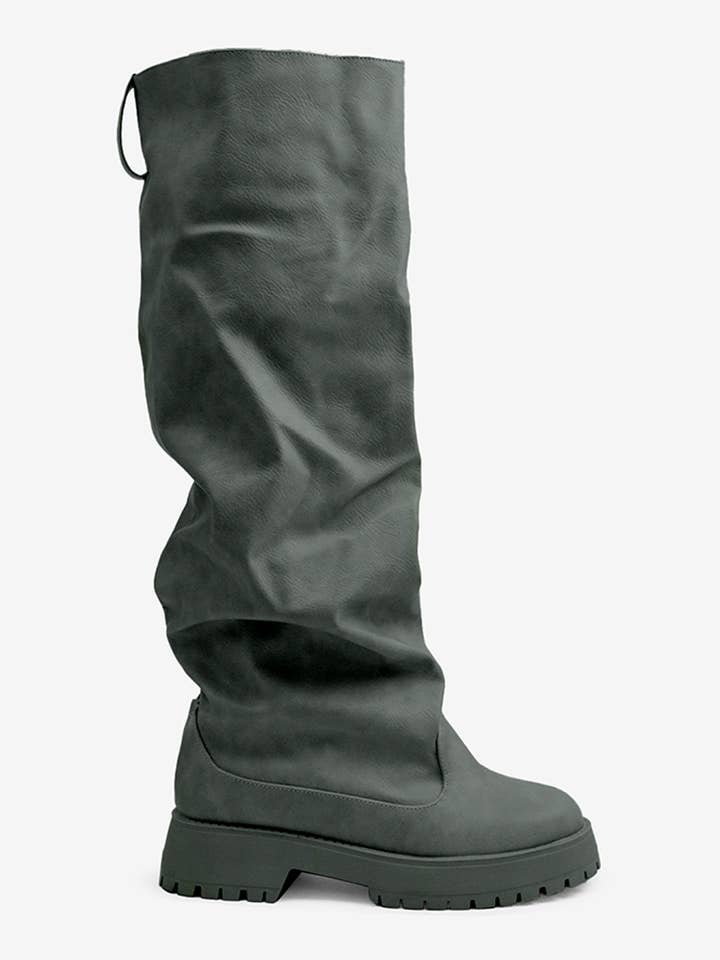 Lemonade Shoes – Engroshandel Støvler - Dame – CITY OF GOD høje slaskede støvler med robust sål