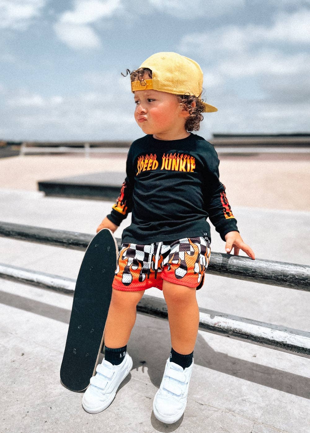 Little Trouble - Wholesale Shorts – Kids - Heater Mesh Shorts Checkers5