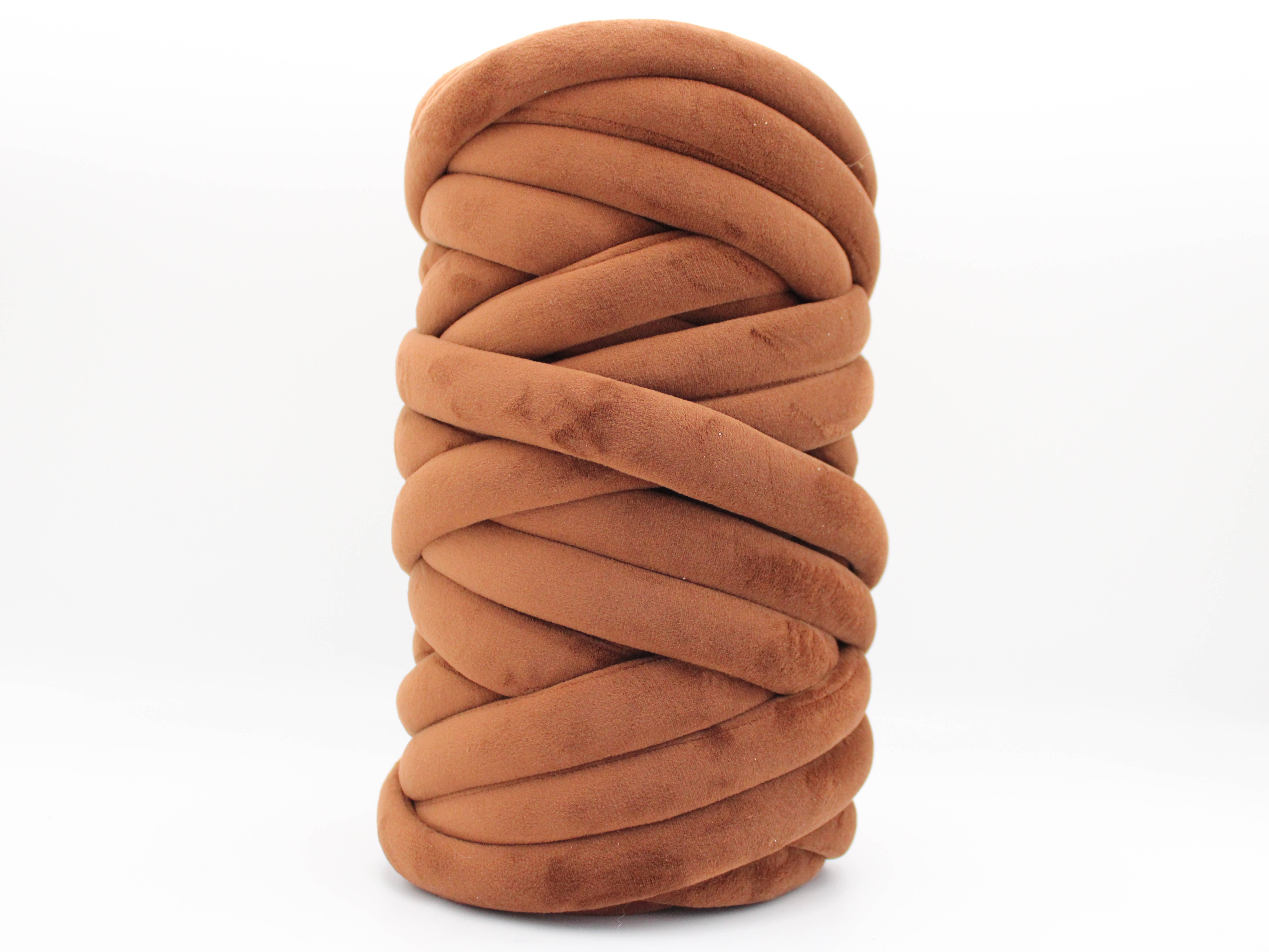 woolexperts - Wholesale Yarn - Chunky Velvet yarn for arm knitting Super bulky Jumbo yarn8