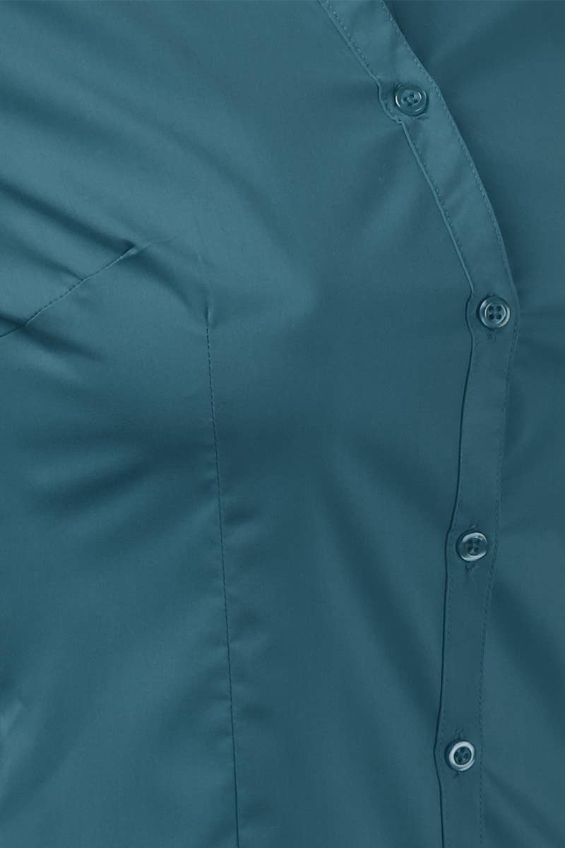 NINEXIS - Vente Chemise à col boutonné – femme - CWTDSL028_Chemises à col boutonné à manches longues80