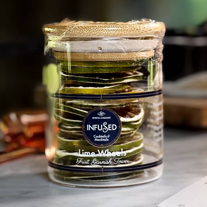 Cocktail & Food | Fruit Garnish - Lime Wheels for wholesale by Spirits WIth Smoke