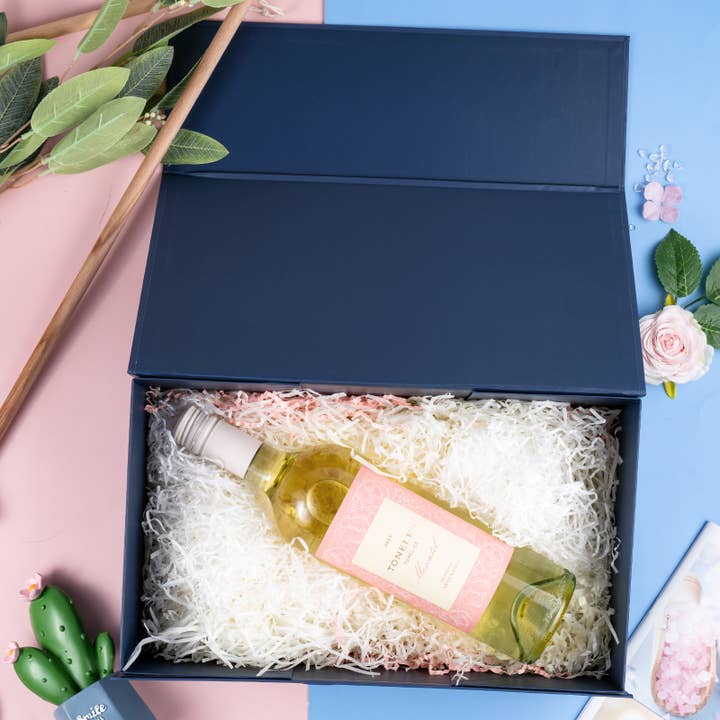 Custom 9.8x6x3 In Collapsible Gift Box with Magnetic Closure for wholesale by Wrapaholic Gifts & Packing Company