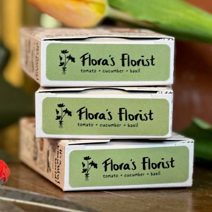 Flora's Florist Botanical Wax Melt (up to 100hrs scent time for wholesale by The Flora Lab | Hand Poured Natural-Wax Candles