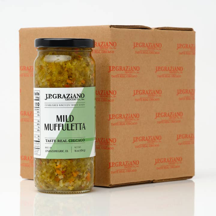 Mild Muffuletta for wholesale by Taste Real Chicago
