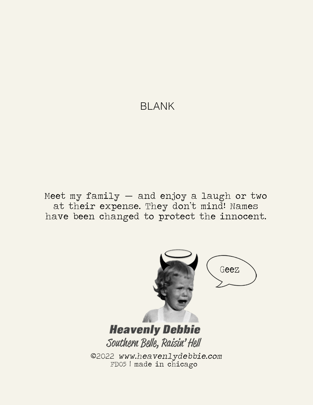 Heavenly Debbie - Wholesale Father's Day Card - Embarrassing Dads1