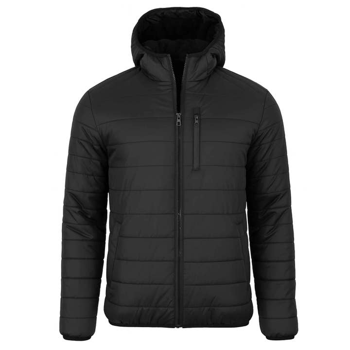 Galaxy By Harvic - Wholesale Puffer Jacket - Men's -  Men's Sherpa-Lined Hooded Puffer Jacket