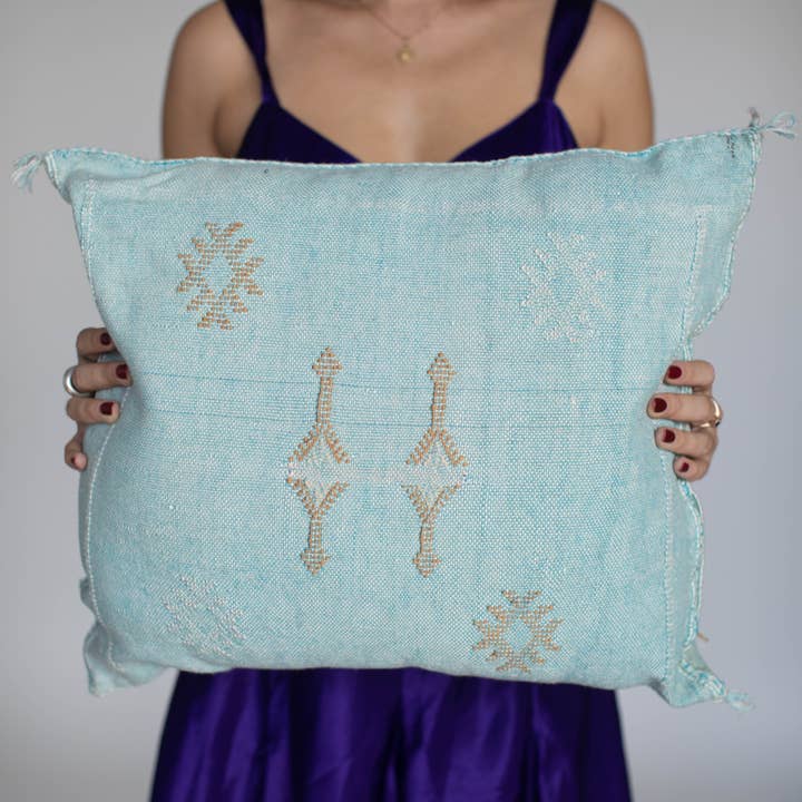 Voyage - Wholesale Throw Pillow Cover - Moroccan Cactus Silk Pillow Covers16