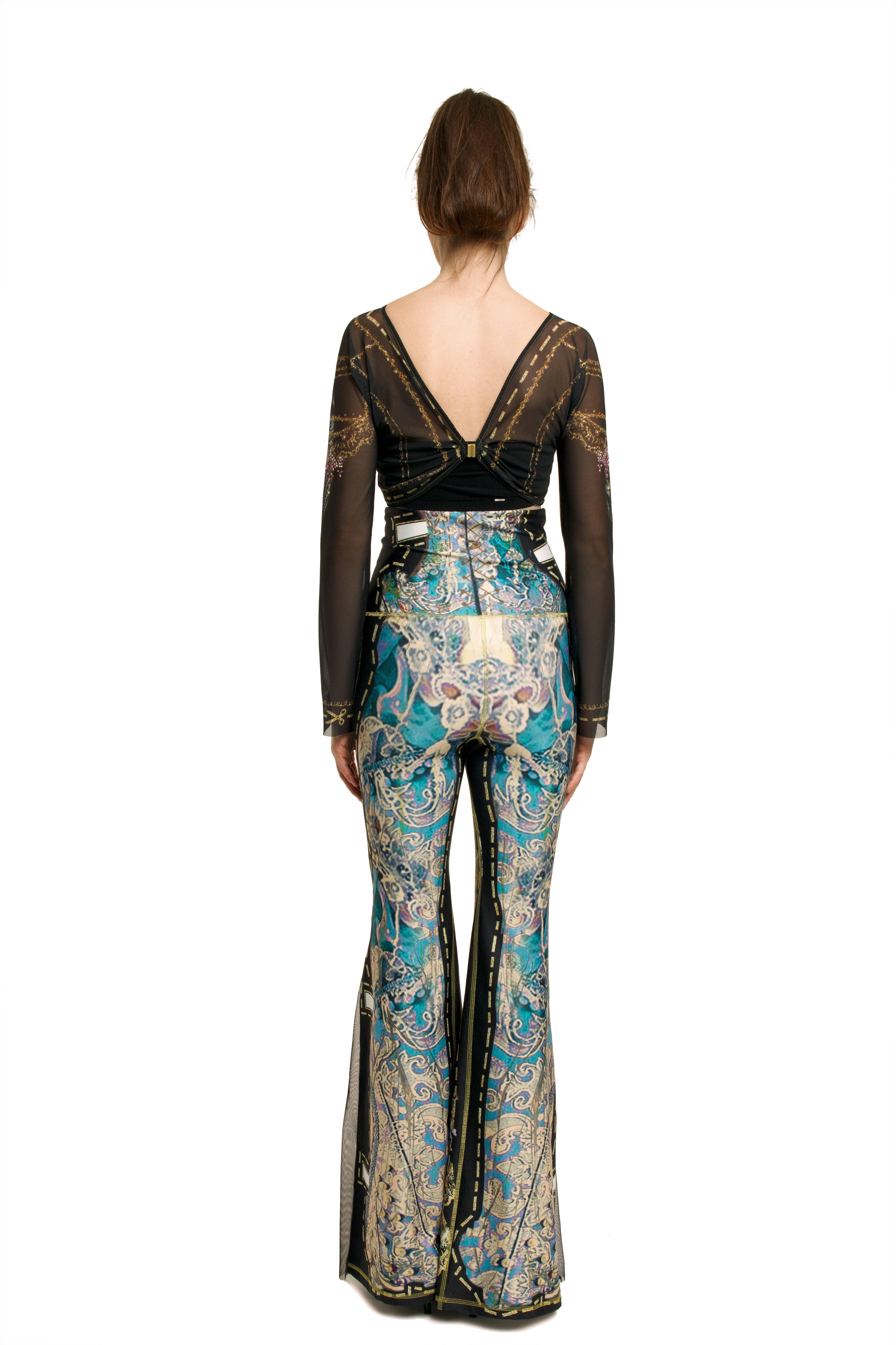 Multi color Black Comfort Pants-Blue - Paper Dolls for wholesale on Faire4