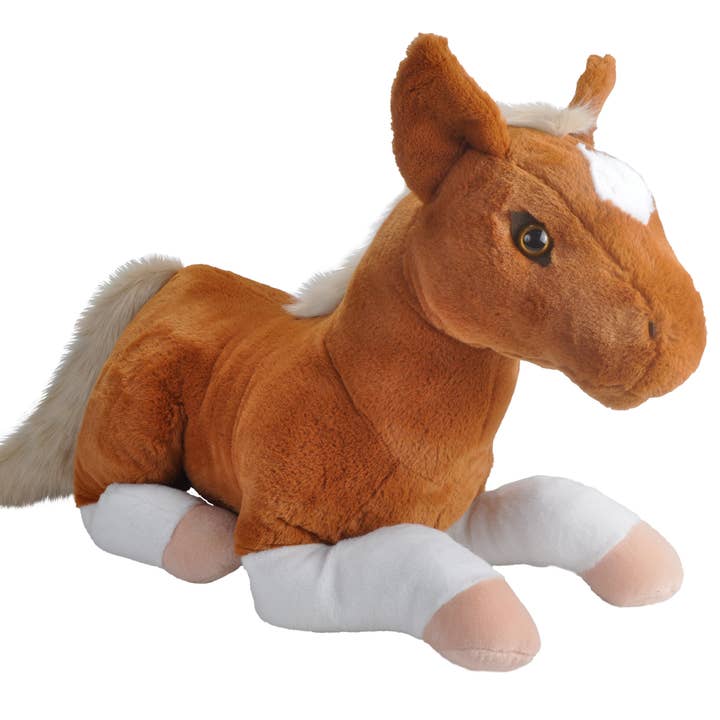 Wild Republic - Venta al por mayor Peluche - Niños y bebés - Peluche marrón CK-Jumbo Horse de 30 pulgadas0