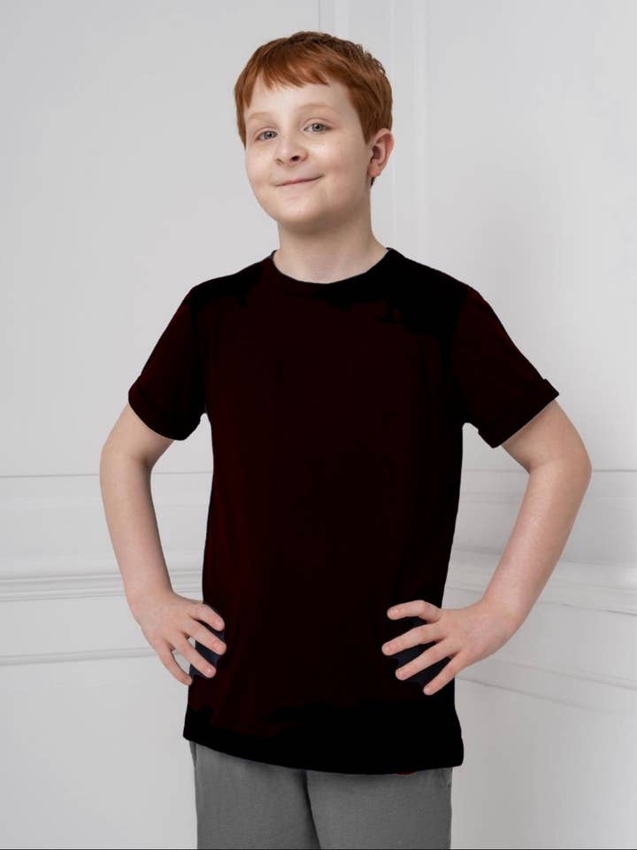 Kids Fidget-T – Short Sleeve- Black for wholesale by Comfa