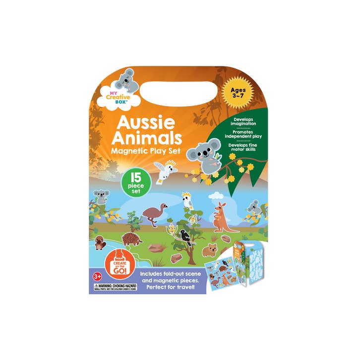 My Creative Box - Vendita all'ingrosso Set di giocattoli - Bambini - Set da gioco magnetico Aussie Animals
