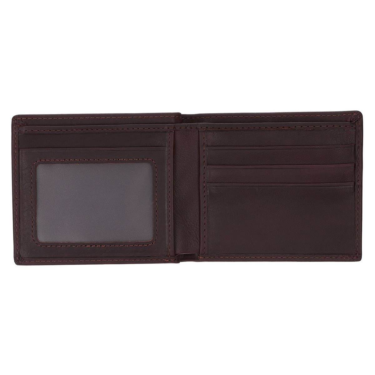 Christian Art Gifts - Wholesale Wallet - Men's - Wallet Leather Brown Trust in the Lord Prov. 3:53