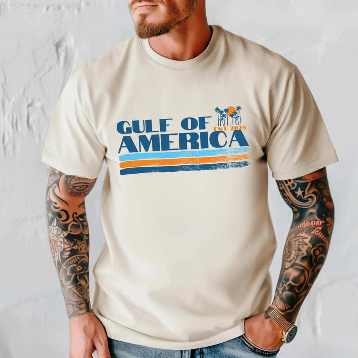 Clover + Cotton Co - Wholesale Screen Printed T-Shirt - Unisex - Over Print | Gulf Of America Tees5