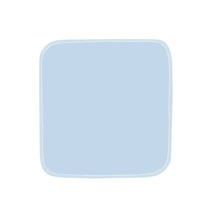 Reusable Paper Towels--Solid Sky Blue for wholesale by Porter Lee's