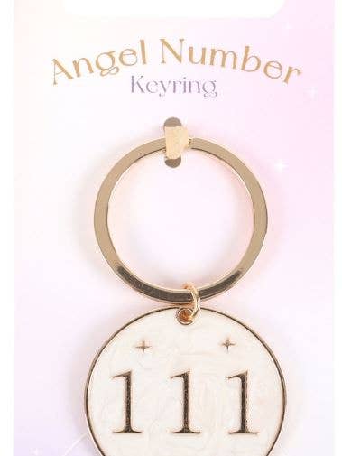 Angel Number 111 Keyring for wholesale by Sansaara Living