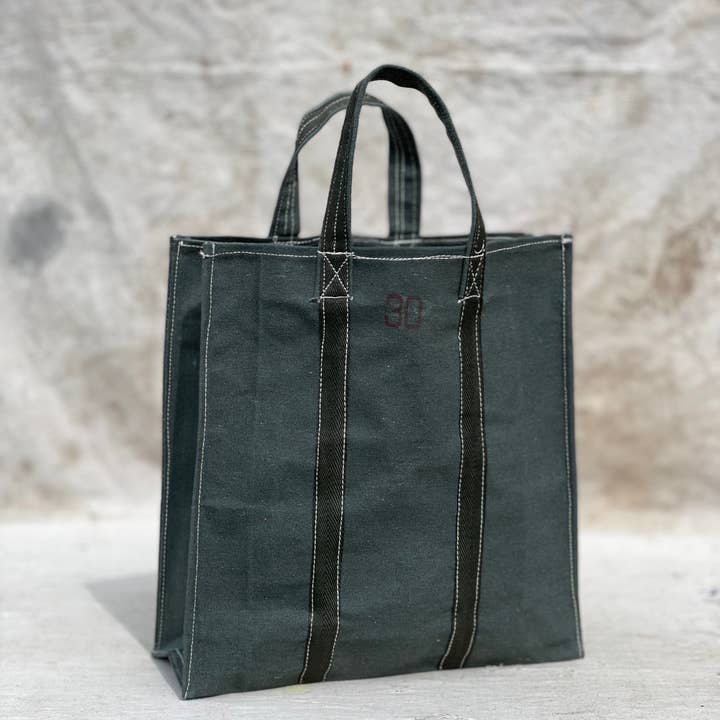 Parekh Bugbee - Vente Tote bag – femme - Sac fourre-tout robuste en toile naturelle taille 30