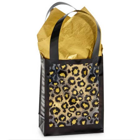 Nashville Wraps - Wholesale Gift Bag - Leopard Safari Plastic Gift Bags0