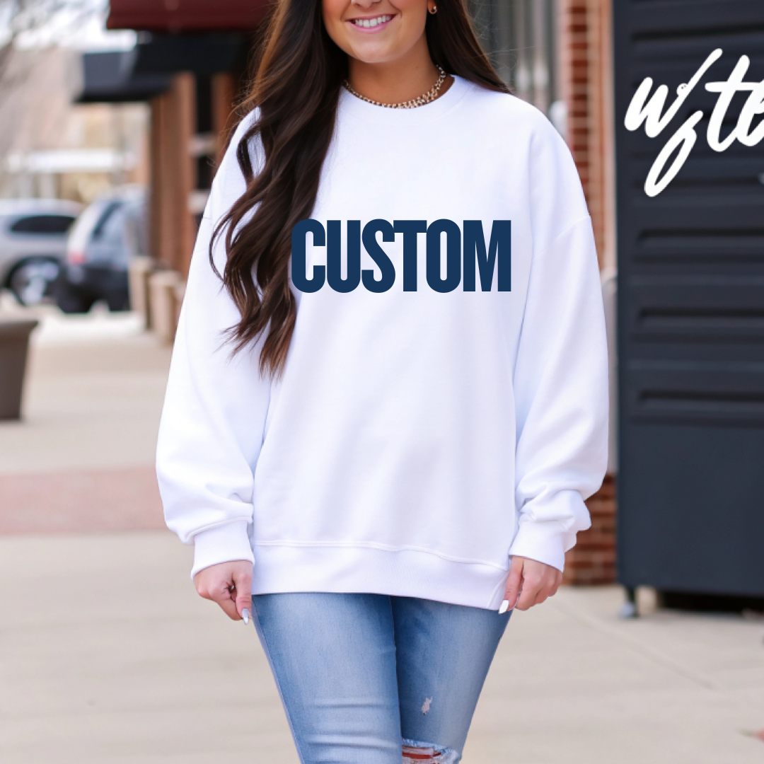 TheWorldOfMYes – wholesale Graphic sweatshirt – Unisex – Custom Printed Sweatshirt with Your Text or Logo17