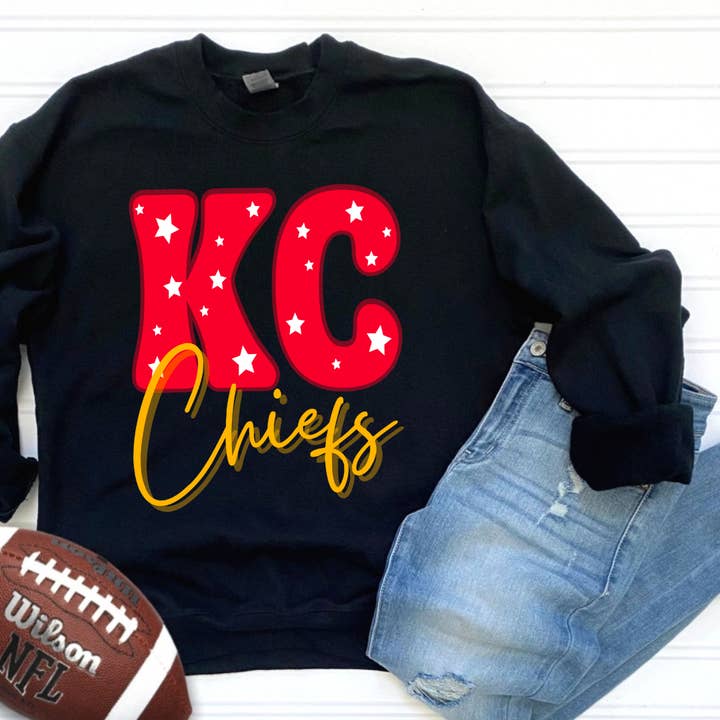 KC Chiefs Red & Yellow for wholesale by XO, Hannah