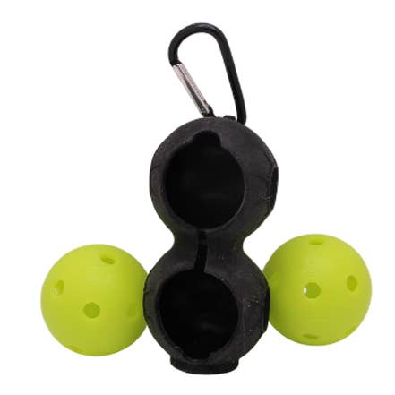 Bzer - Wholesale Sporting Accessories - BZER Ball Bag Clip W/ 2 Balls (Wholesale minimum of 5)