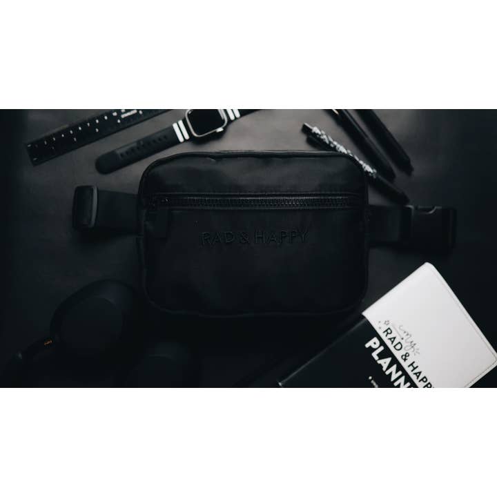 Rad & Happy - Wholesale Belt Bag - Kids - Blackout Rad Pack5
