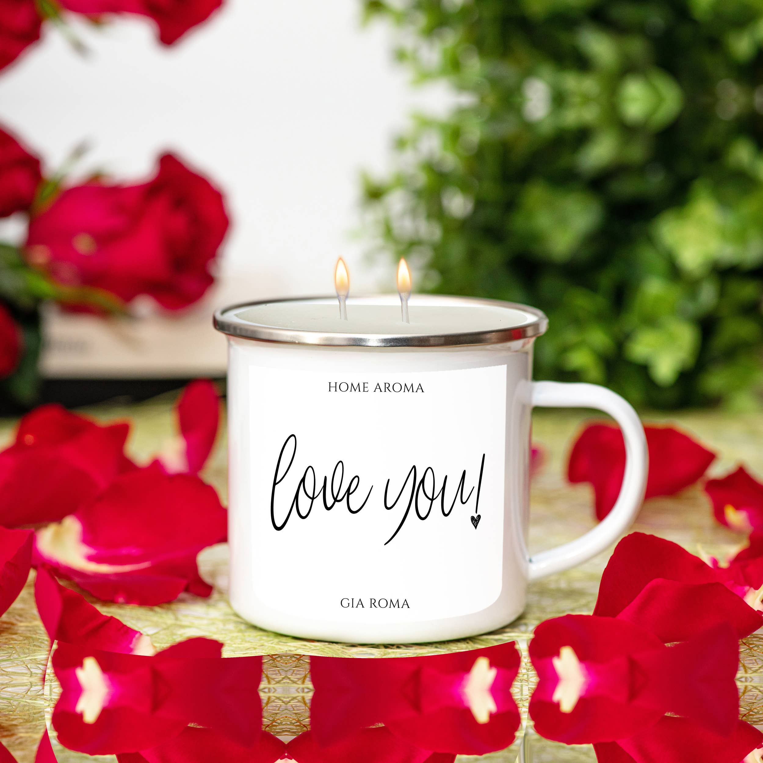 Gia Roma - Vendita all'ingrosso Candela in vasetto - Candele di San Valentino da 470 ml, regalo 'I Love You' per donne e uomini97