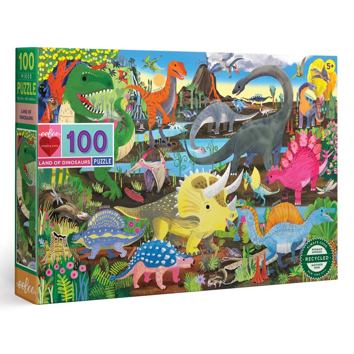 Land of Dinosaurs 100 Piece Puzzle and other Purchase Wholesale dinosaur puzzle. Free Returns & Net 60 Terms on Faire trending on Faire.