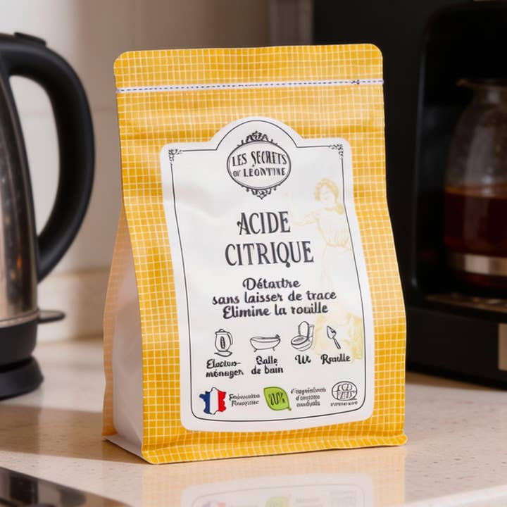 Citronsyre - Pose 500 g for engroshandel hos Les Secrets de Léontine