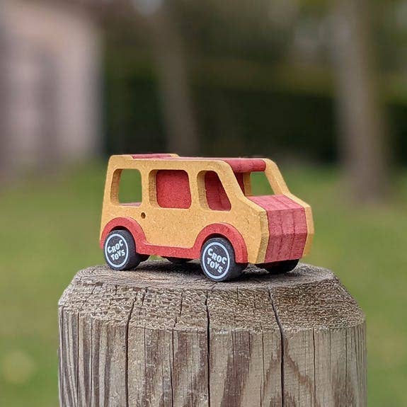 Croctoys - Wholesale Toy Car/Truck - Kids - Wooden vehicle construction kit: ANNE, the Super Van4
