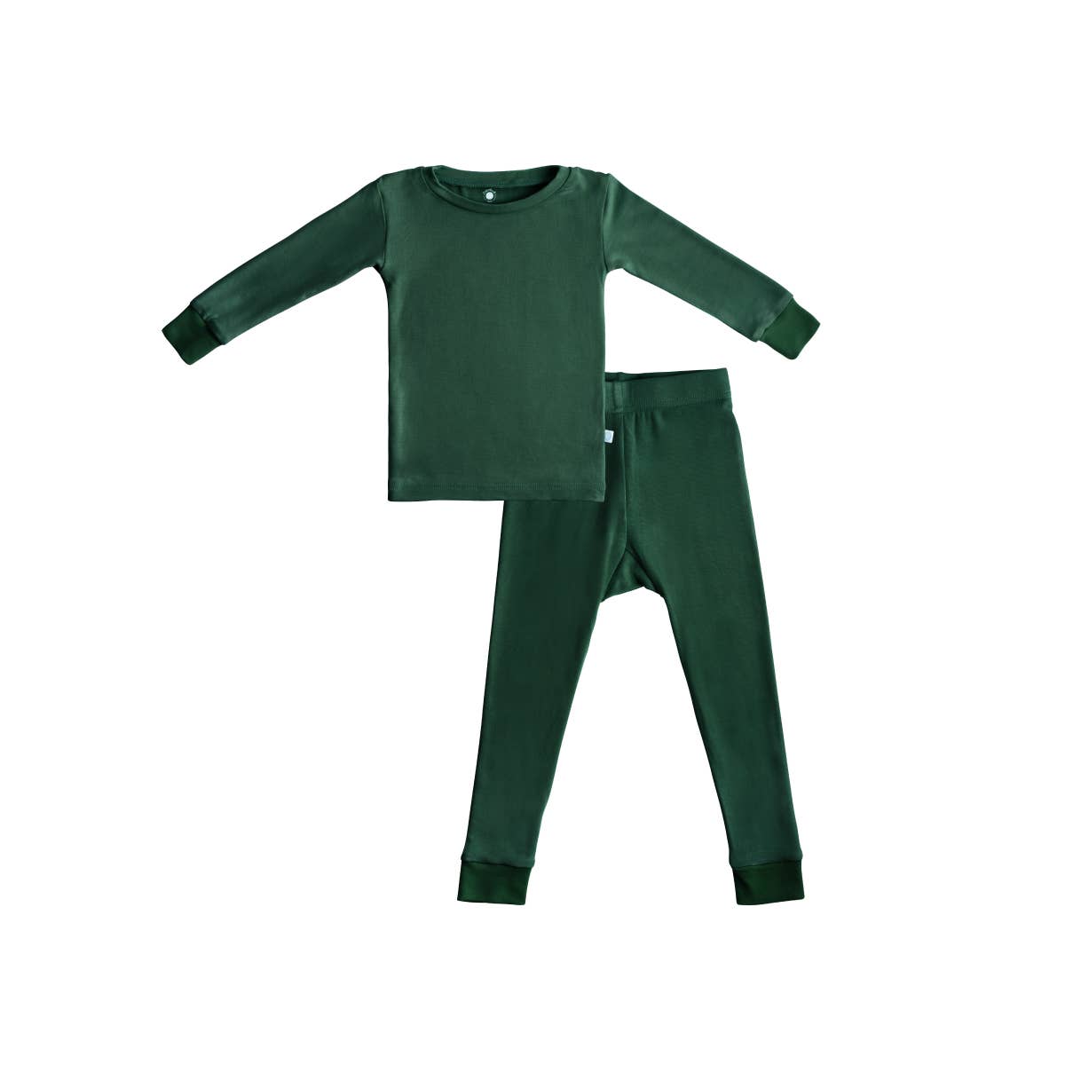 Dreamland Baby - Wholesale Sleepwear Set - Kids - Toddler/Kids Bamboo Pajamas - Forest Green