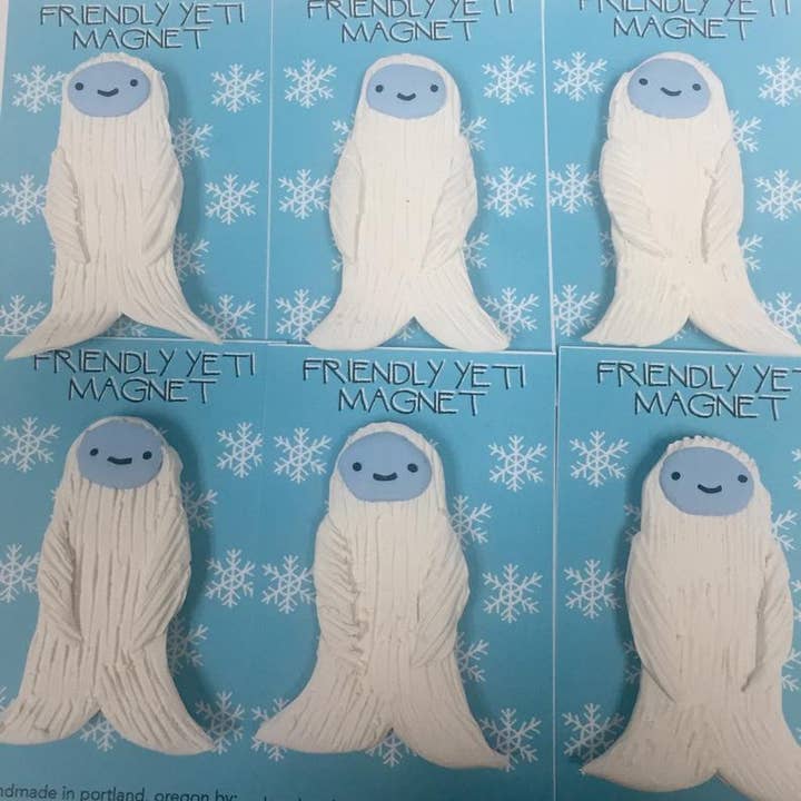 Yeti Friend Magnet for wholesale by bishopart