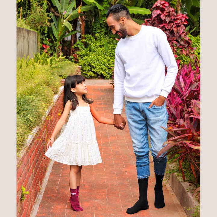 Boogie Toes – Meias - Crianças por atacado – Conjunto de Meias Sidekicks Paddy and Me Beast1