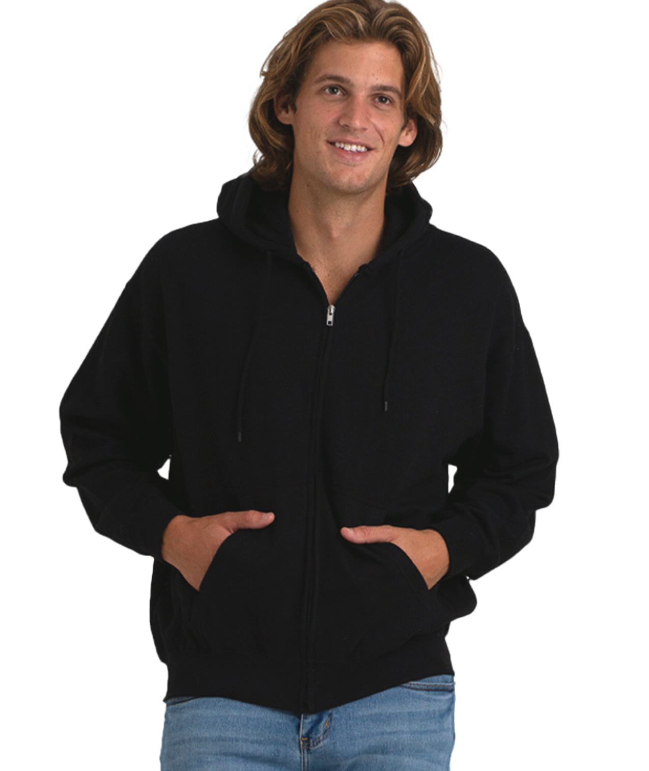U.S. Apparel - Wholesale Hoodie - Unisex - Adult Full Zip Hood32