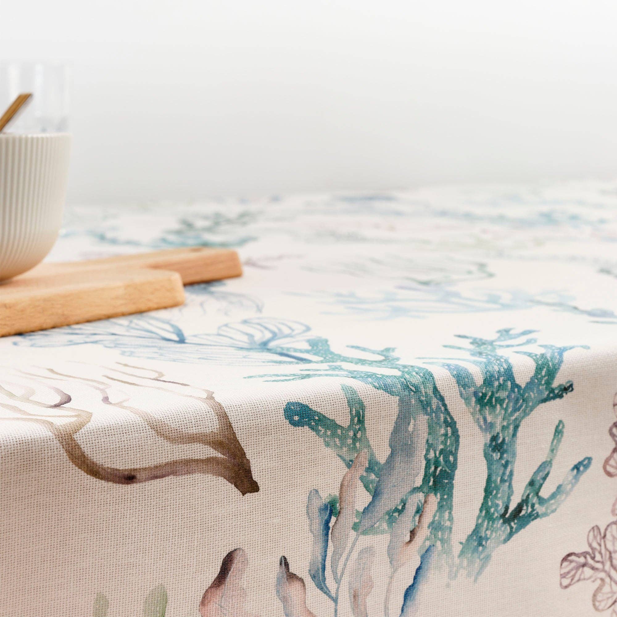 SG HOGAR - Wholesale Tablecloth - Resinated Stain Resistant Tablecloth 0120-4016