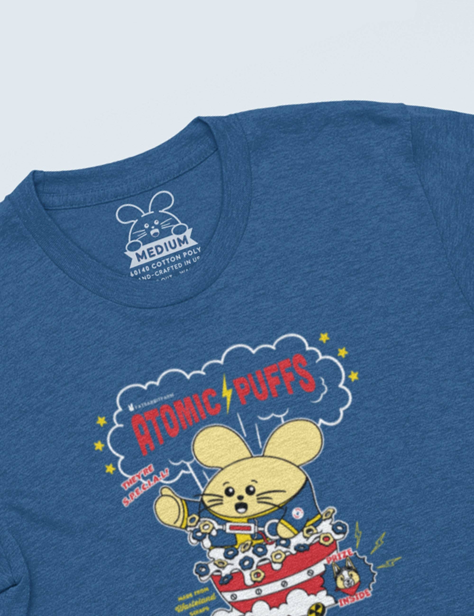 Fat Rabbit Farm / Pandi the Panda – wholesale T-shirt (graphic) – unisex – Atomic Puffs Cereal Box Set7