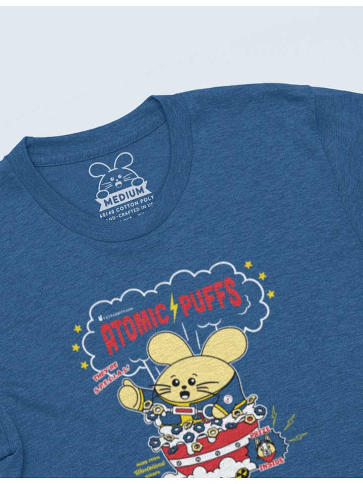 Fat Rabbit Farm / Pandi the Panda – wholesale T-shirt (graphic) – unisex – Atomic Puffs Cereal Box Set7