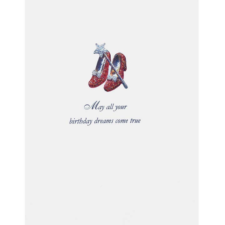 lumia designs - Wholesale Birthday Card - Ruby Slippers Birthday Card