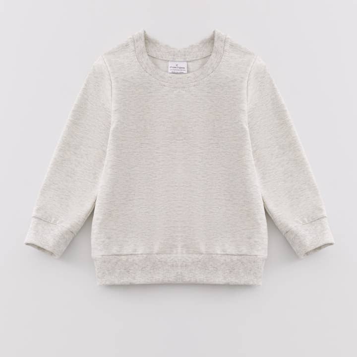 Little Trendy - Wholesale Sweatshirt - Kids - Children teenagers solid color cotton pullover sweatshirt