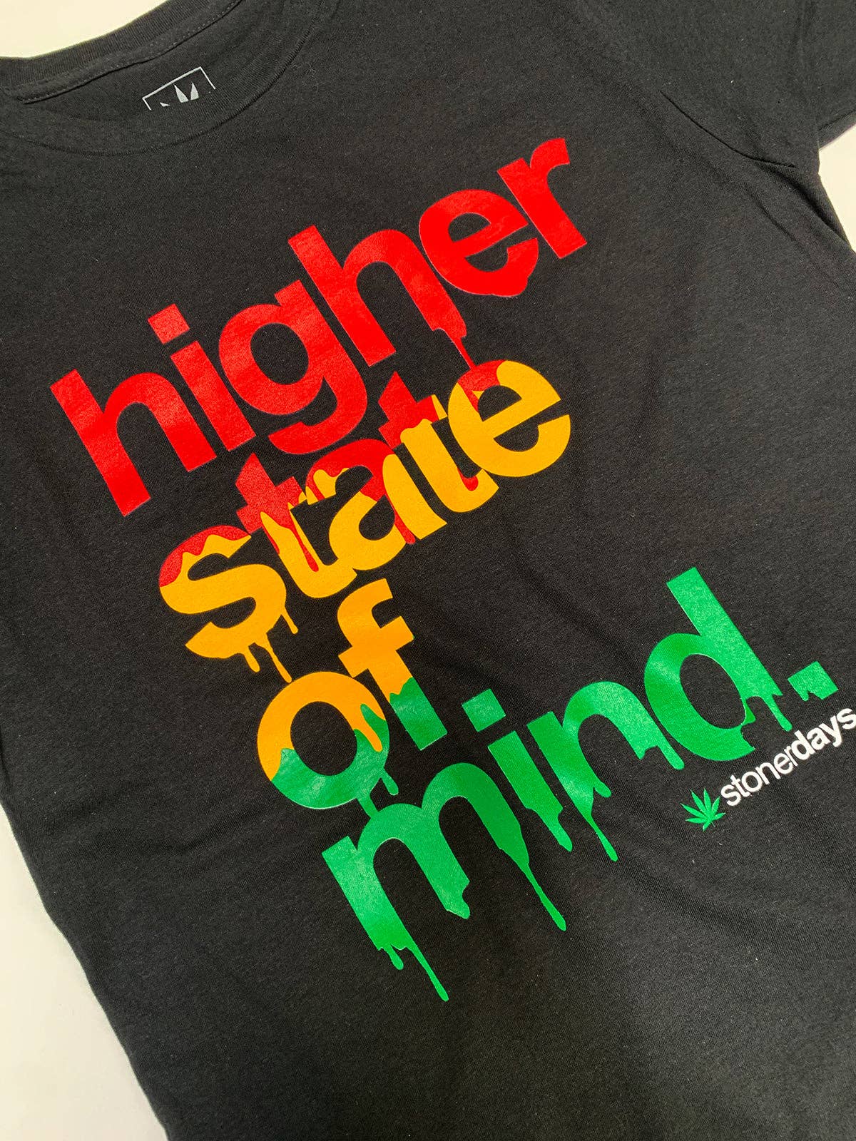 StonerDays Apparel – wholesale Screen printed t-shirt – unisex – HSOM RASTA LIMITED EDITION 4 COLOR SCREENPRINT5