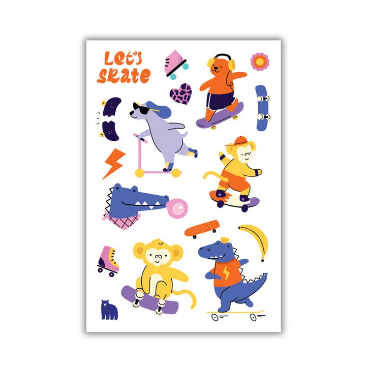 Four Bears Sticker Club – Adesivo por atacado – Vamos Skate0