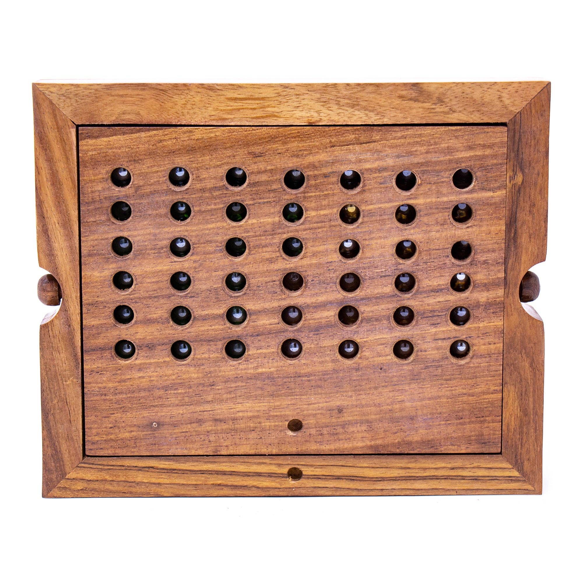 Global Crafts - Venta al por mayor Juegos de mesa - Juego Connect Four artesanal de madera Sheesham3