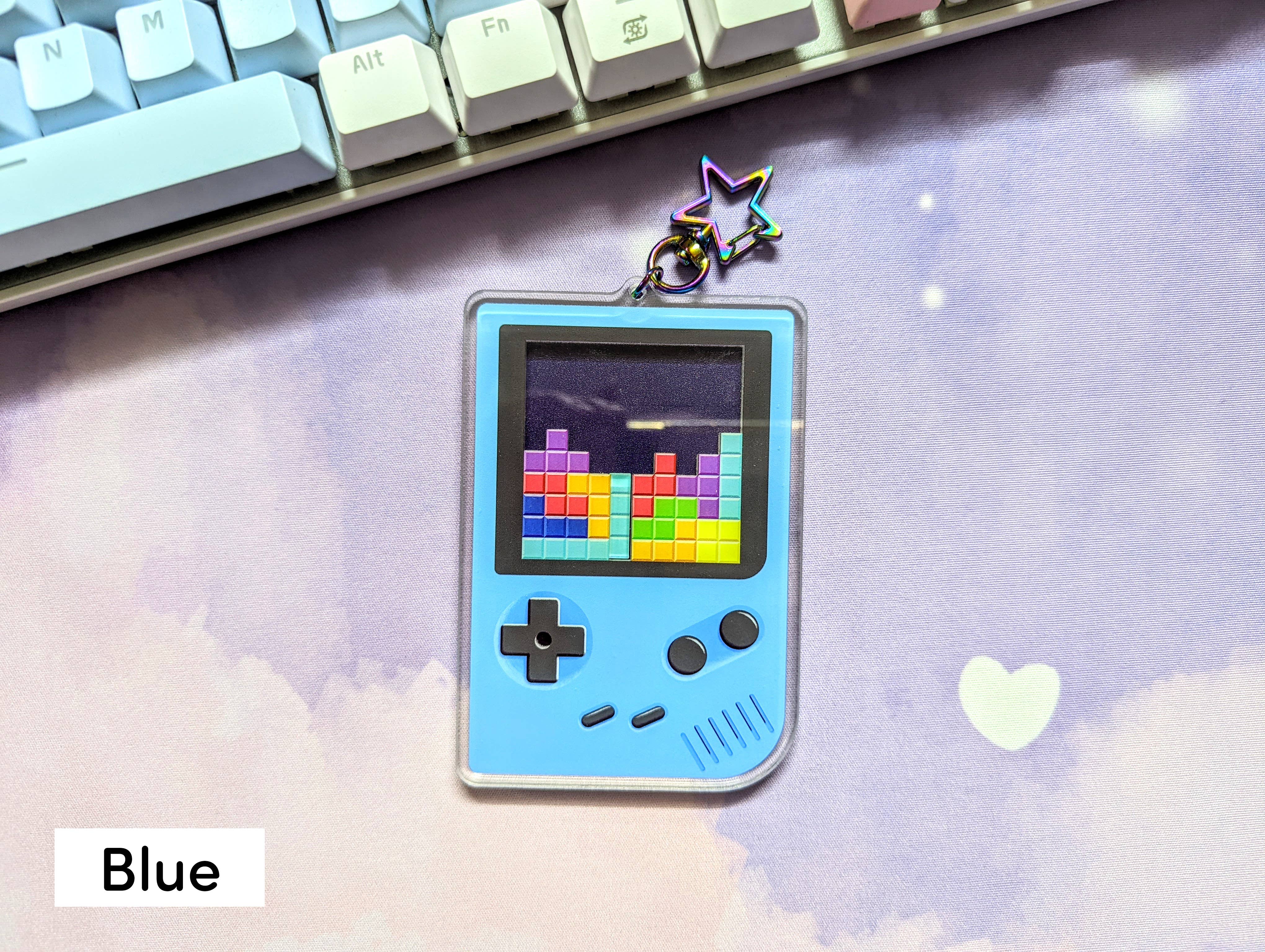 Bubbly Seed LLC - Vente Porte-clés – femme - Porte-clés en acrylique Gameboy Shaker2