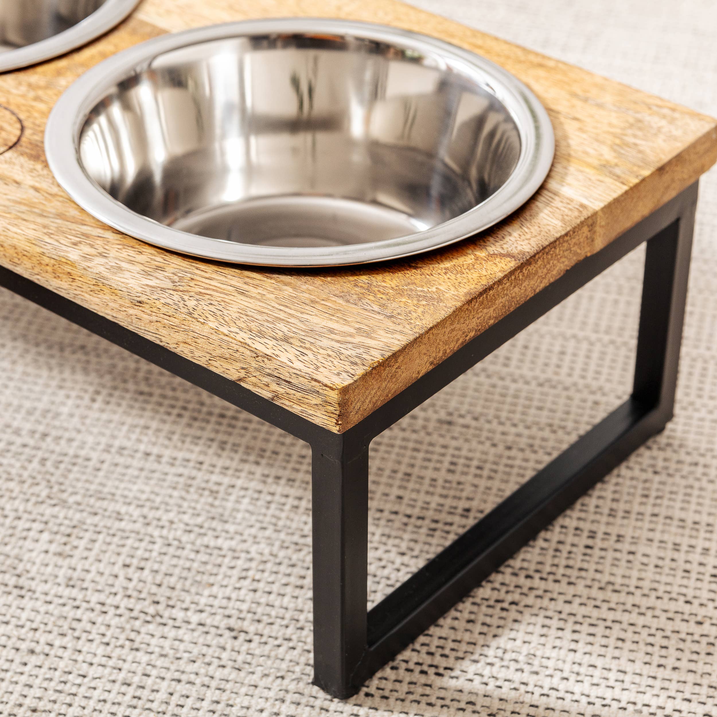 Park Life Designs – tigela - Gato e cão por atacado – Conjunto de Tigelas Elevadas para Animais Hearth and Haven - Design Moderno3