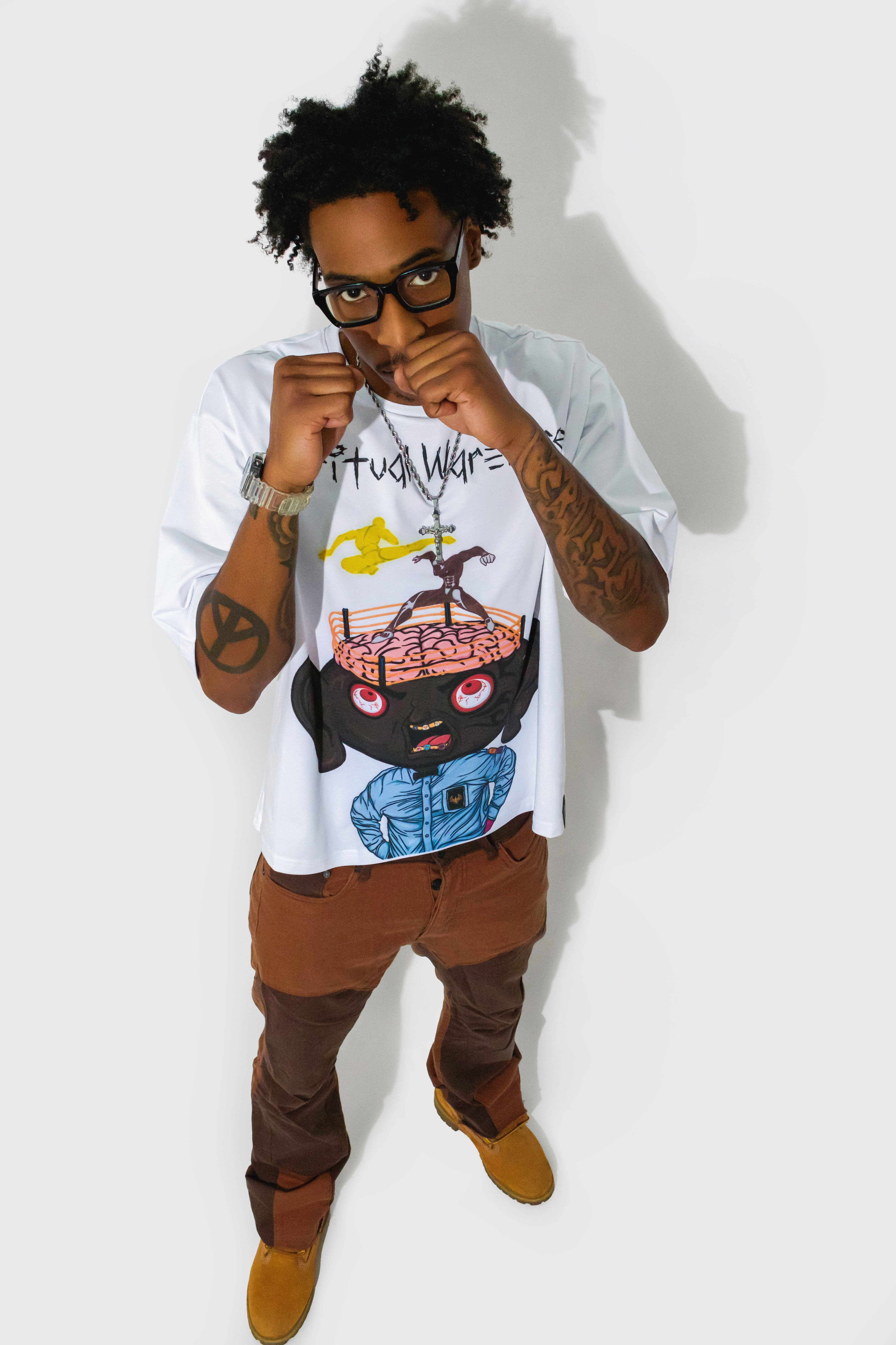 1921Movement – Großhandel T-Shirt mit Siebdruck – Unisex – Geistige Kriegsführung3