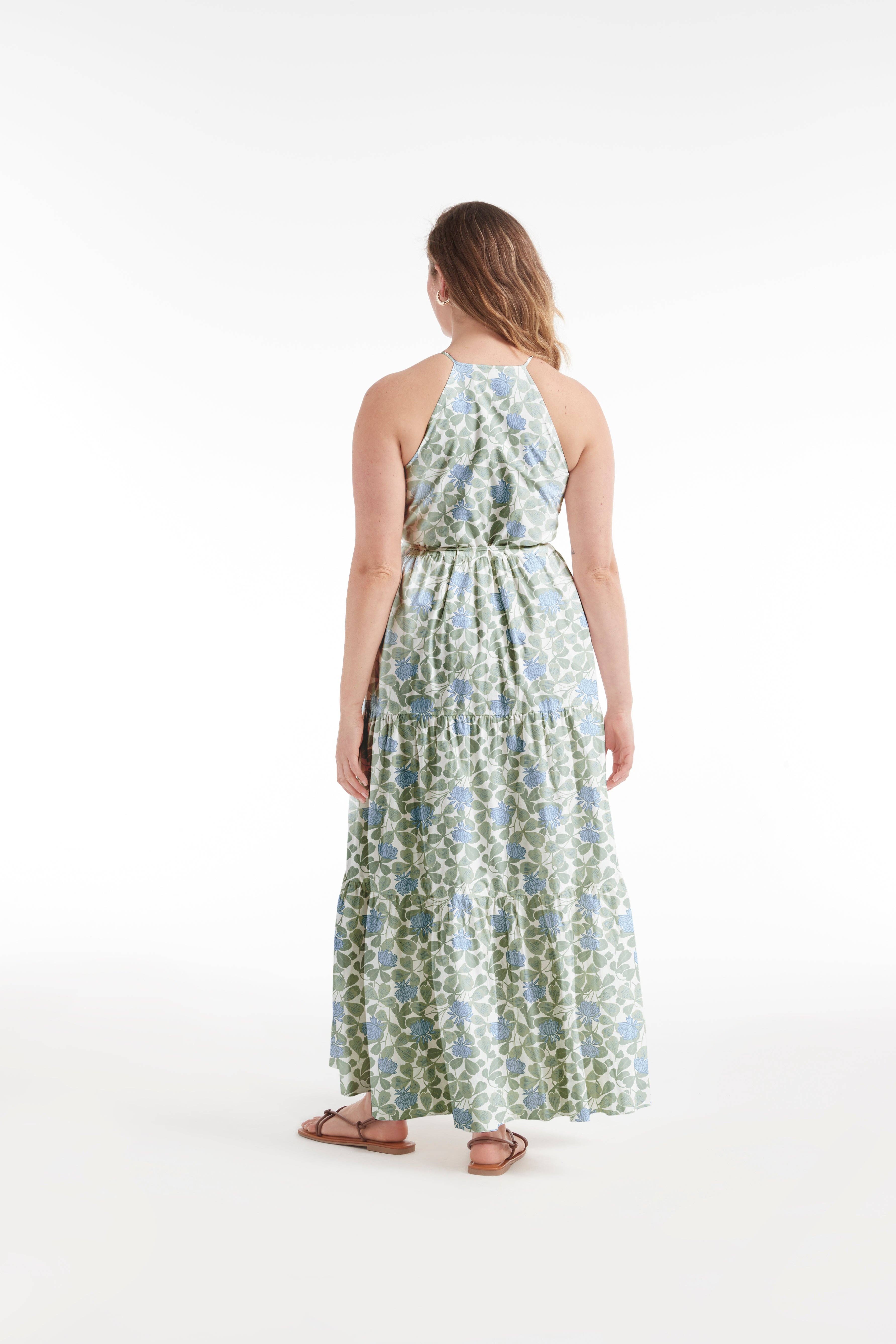 Multi-floreale Abito Hilde Halter in vendita all'ingrosso su Faire8