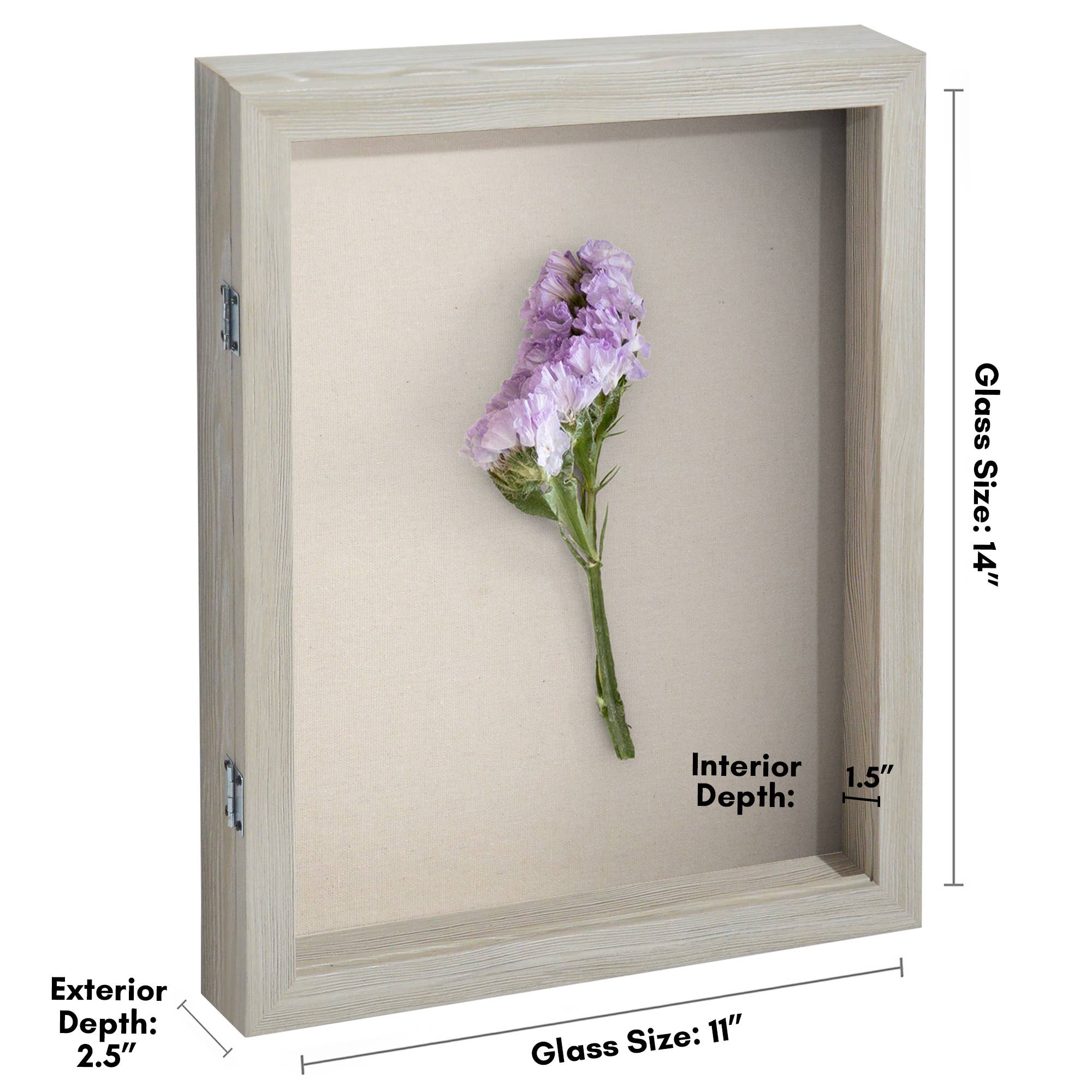 Americanflat - Wholesale Picture Frame - Americanflat Front Loading Shadow Box Frame for Keepsakes13