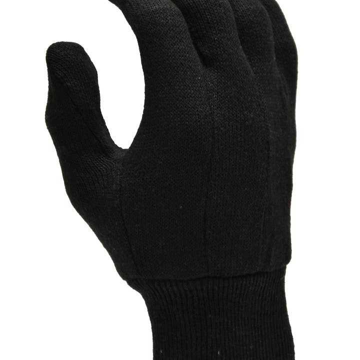 G & F Products - Wholesale Gloves - Unisex - Heavy Weight 9OZ. Brown Jersey Work Gloves, 12 pairs7
