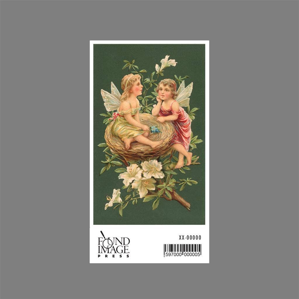 Found Image Press - Wholesale Sticker - Sticker KF-14 Cherubs in Nest1